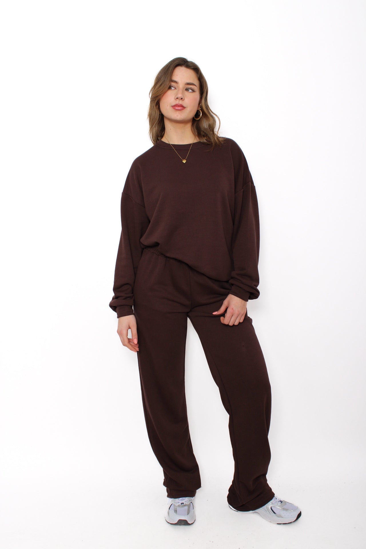 ''TALL'' COMFY BREEZE TRACKSUIT - BROWN