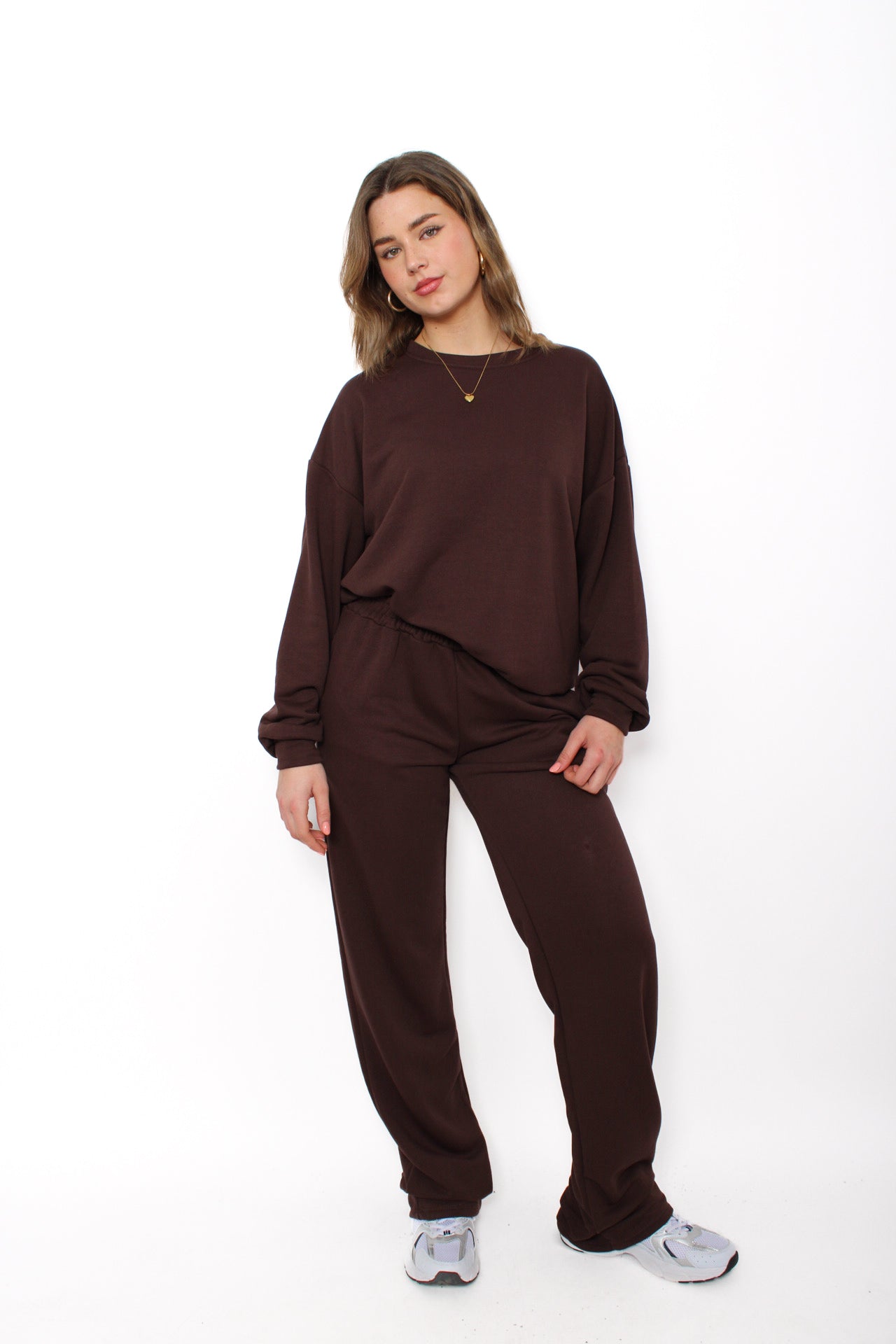 ''TALL'' COMFY BREEZE TRACKSUIT - BROWN