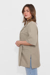OVERSIZED CHIC BLAZER SHORT SLEEVE