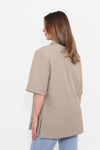 OVERSIZED CHIC BLAZER SHORT SLEEVE