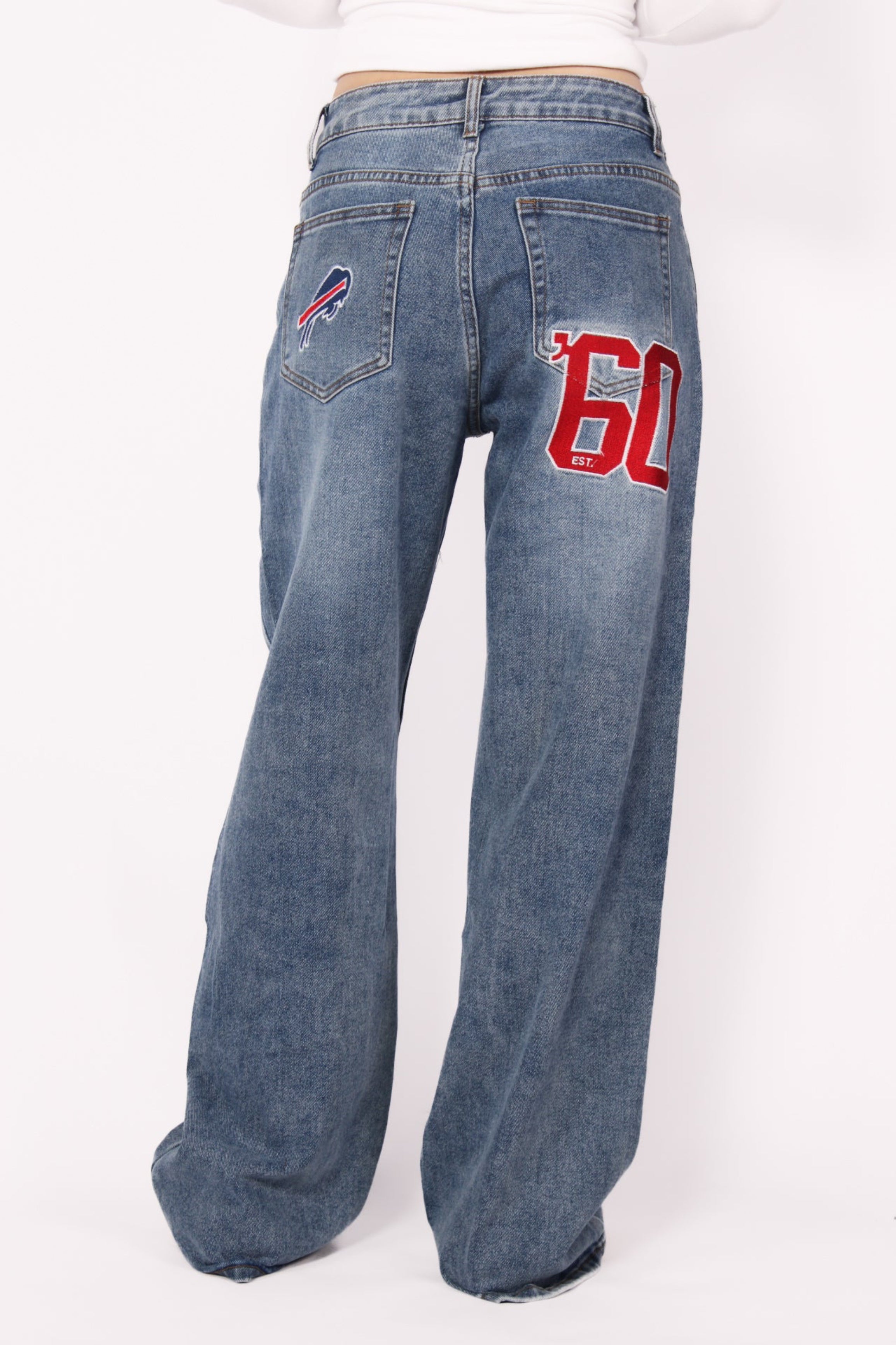 STRAIGHT LEG JEANS 66209 - DENIM