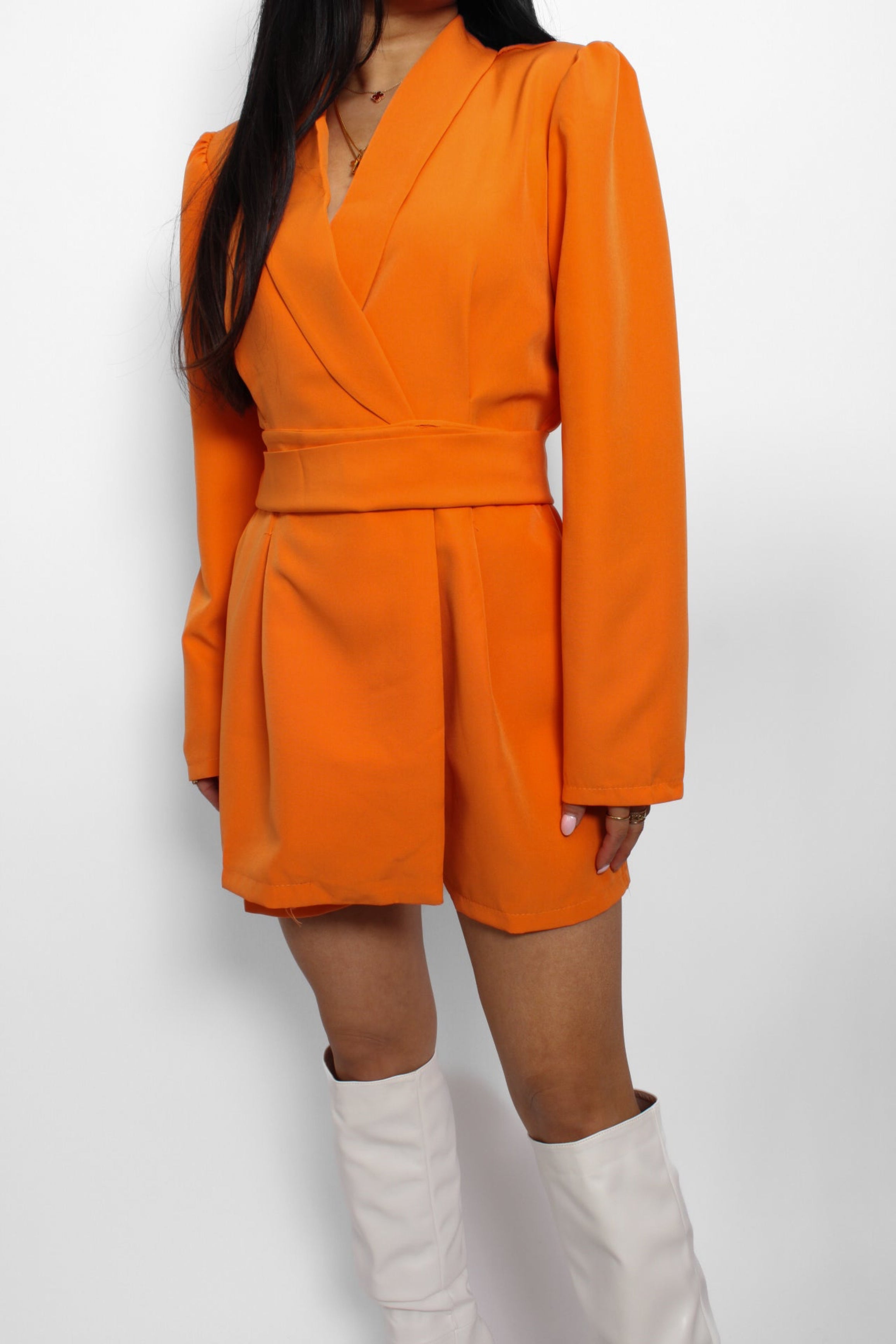 ZARA PLAYSUIT - ORANGE