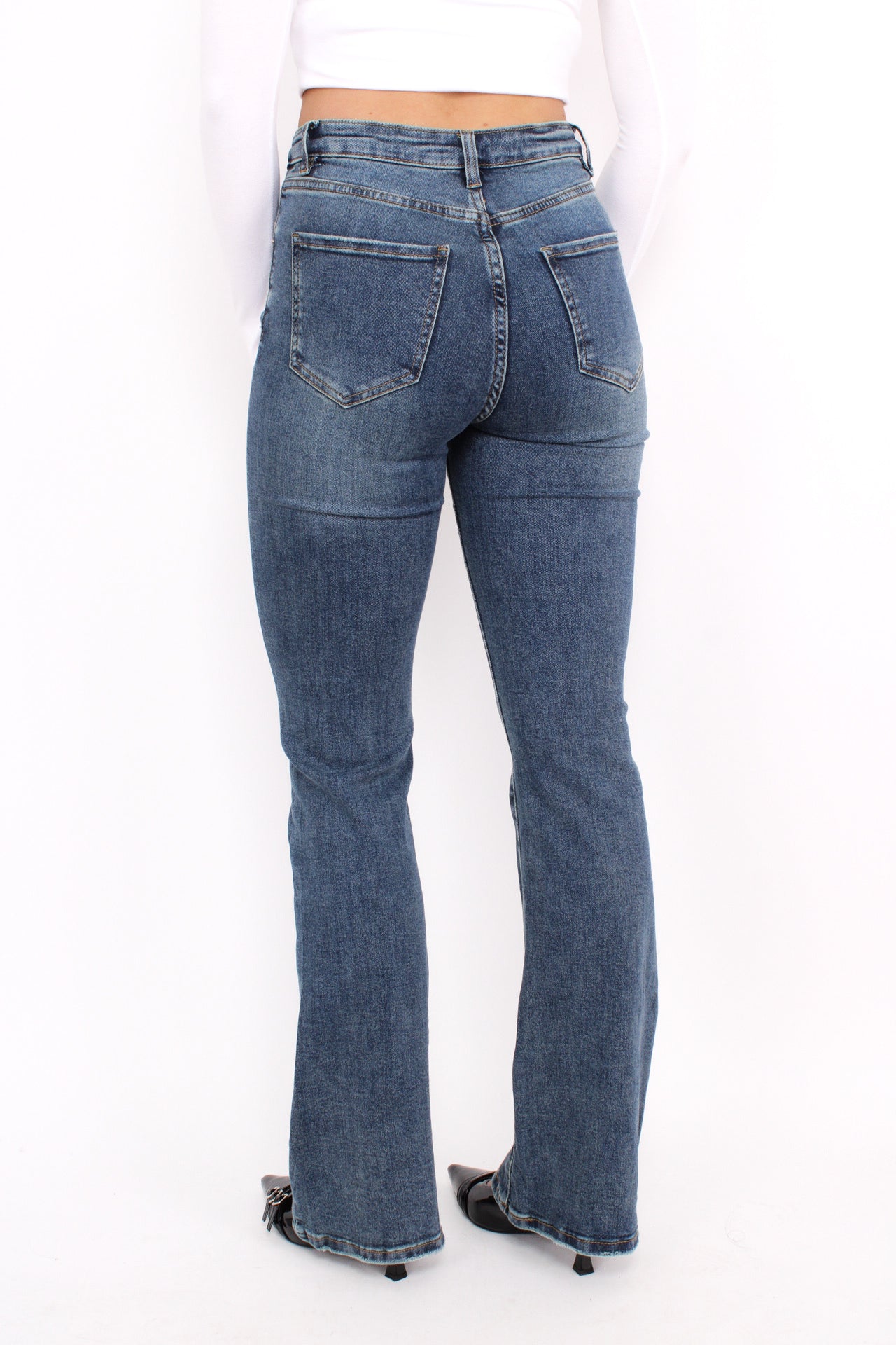 PRE ORDER 11 MAART! ''TALL'' WIDE LEG JEANS 6320-9 - DENIM