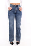 ''TALL'' WIDE LEG JEANS 6320-9 - DENIM