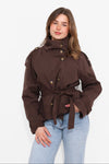 HIGH NECK TRENCHCOAT