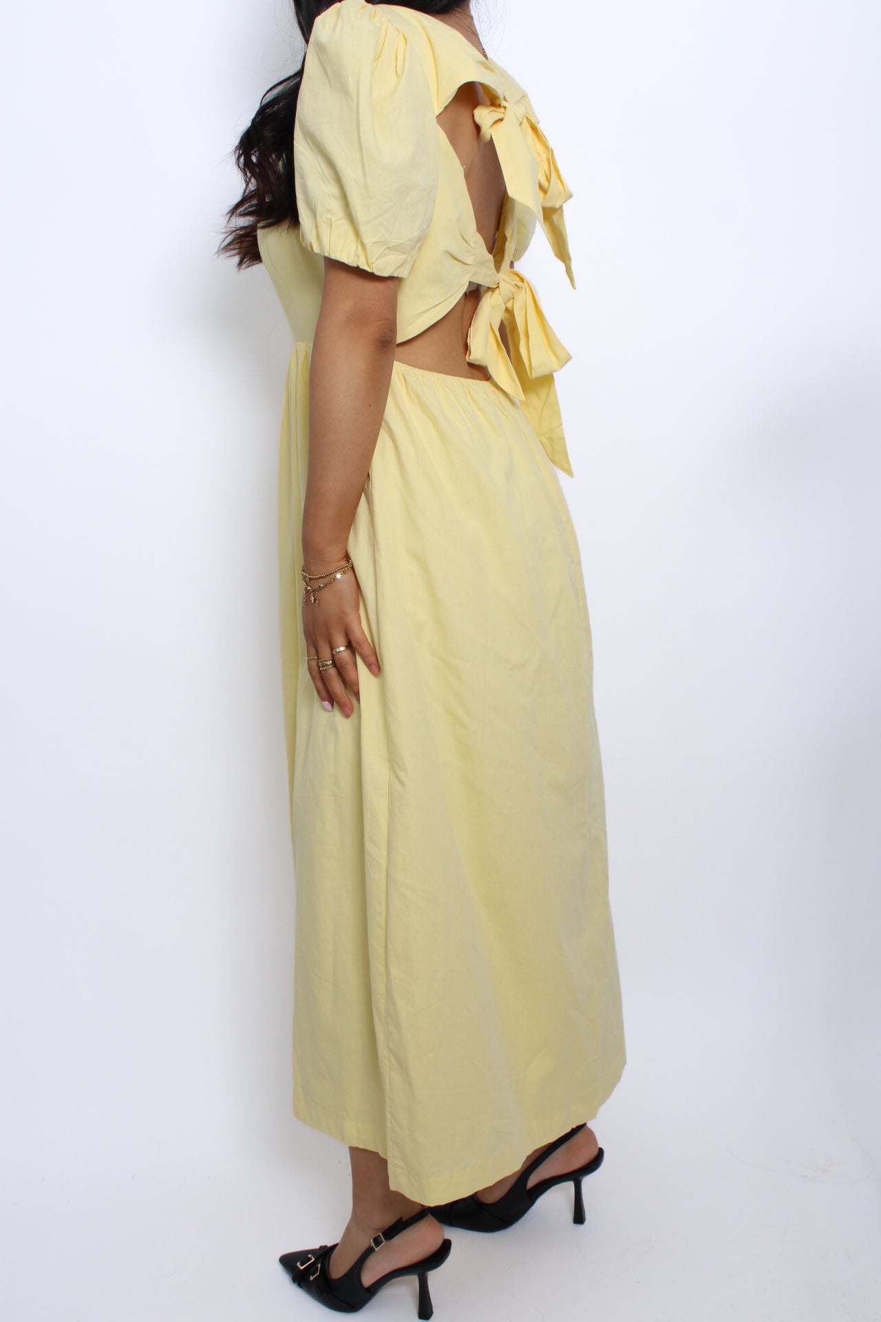 DANDELIONS DRESS - BUTTER YELLOW
