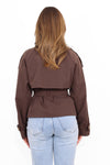 HIGH NECK TRENCHCOAT