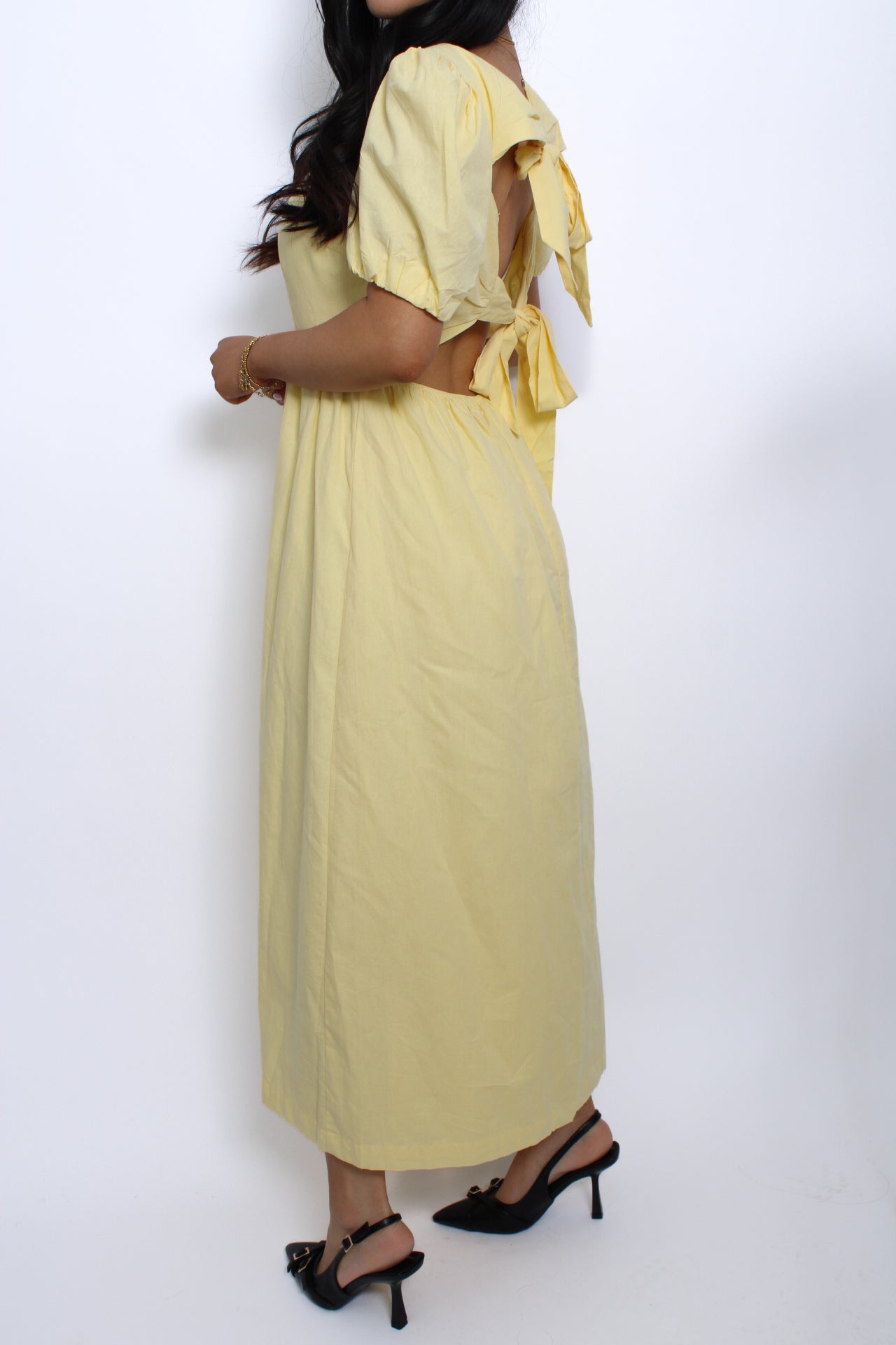 DANDELIONS DRESS - BUTTER YELLOW