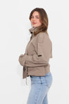 HIGH NECK TRENCHCOAT