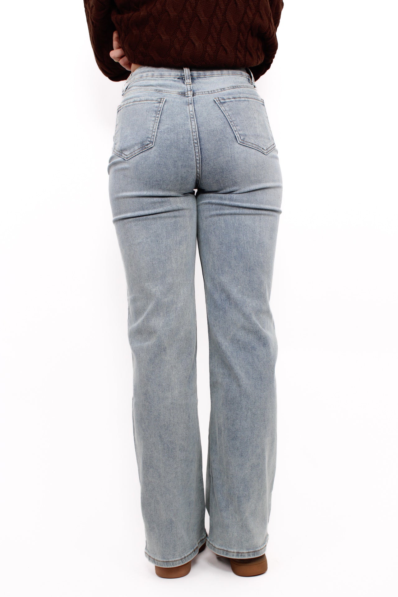 WIDE LEG JEANS 896-3 - LIGHT DENIM