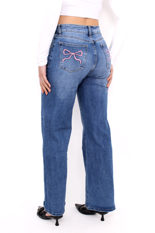 WIDE LEG JEANS 877-1  - DENIM