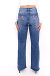 WIDE LEG JEANS 877-1  - DENIM