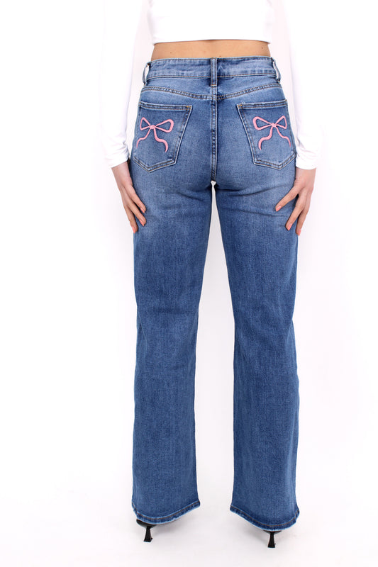 WIDE LEG JEANS 877-1  - DENIM