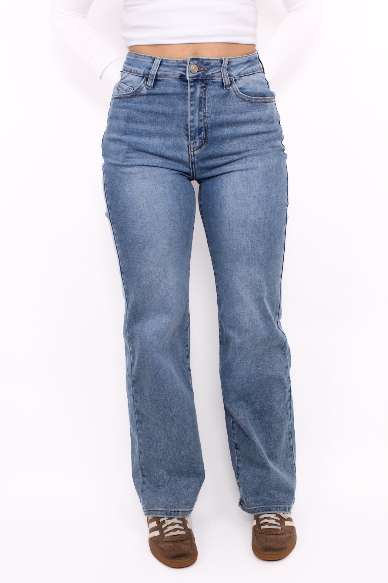 WIDE LEG JEANS 896-2 - DENIM