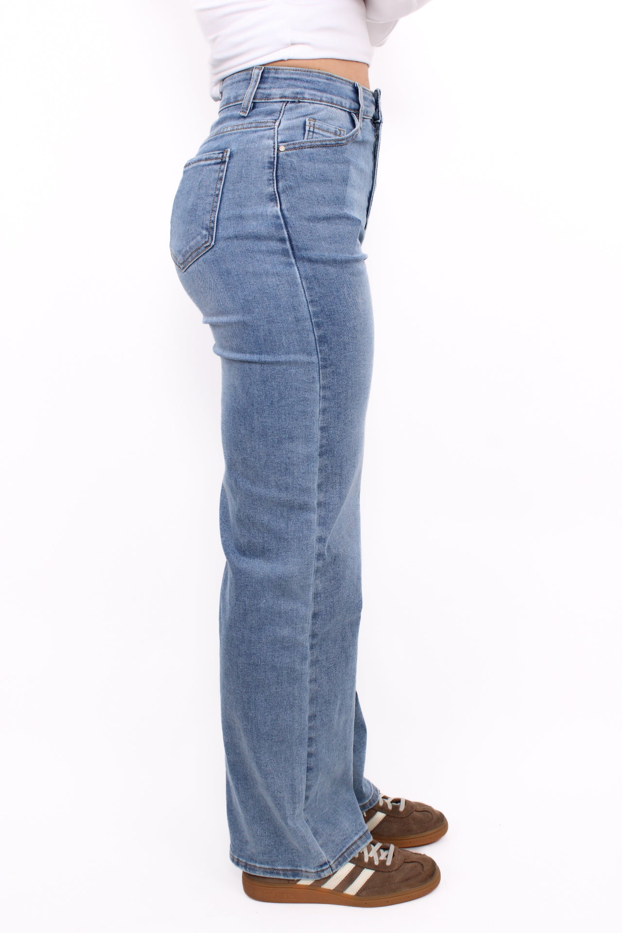 WIDE LEG JEANS 896-2 - DENIM