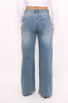 DAD FIT JEANS 3328-7 - DENIM