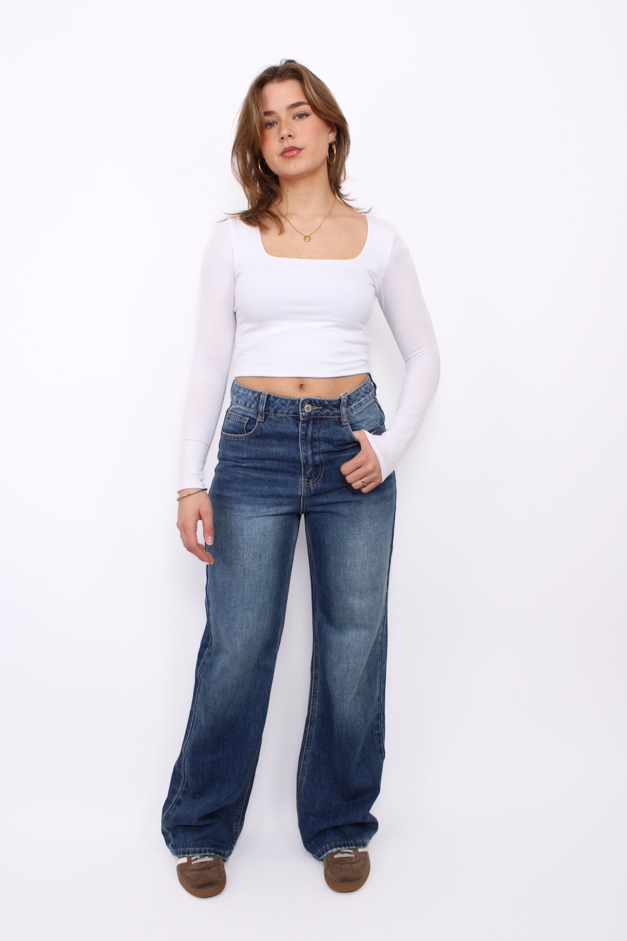 NEW YORK WIDE LEG JEANS 6020 - DENIM