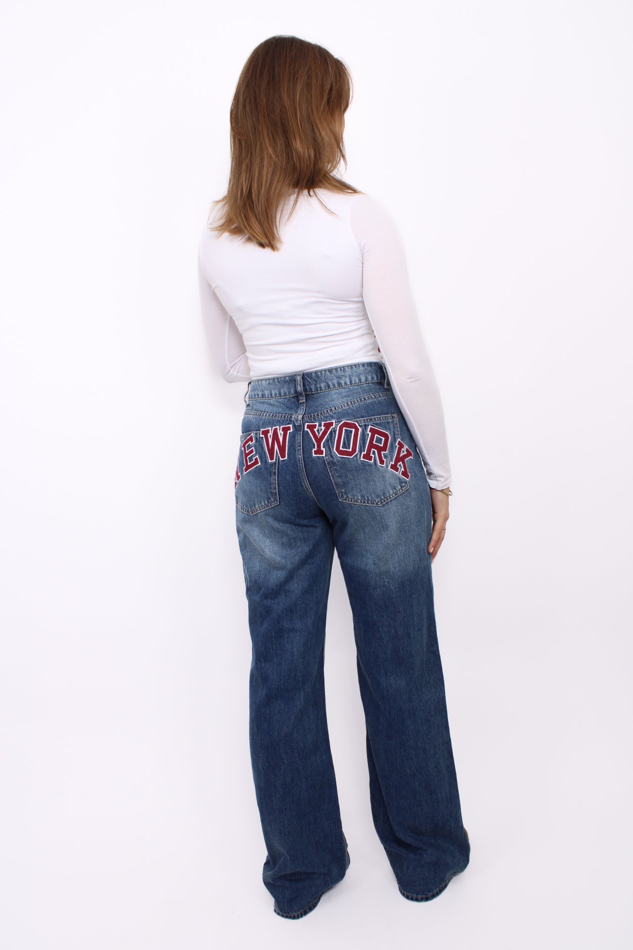 NEW YORK WIDE LEG JEANS 6020 - DENIM
