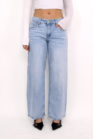 BAGGY LOW WAIST JEANS 1016 - LIGHT DENIM