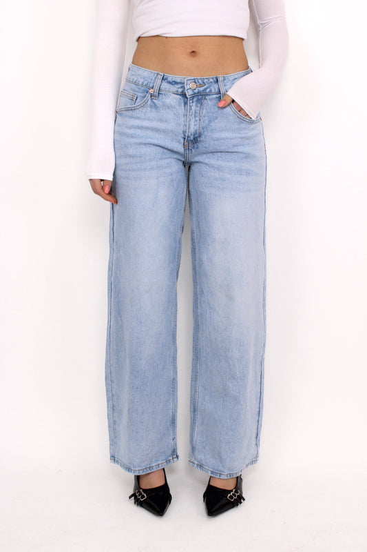 BAGGY LOW WAIST JEANS 1016 - LIGHT DENIM