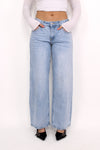 BAGGY LOW WAIST JEANS 1016 - LIGHT DENIM