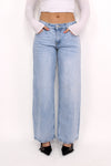BAGGY LOW WAIST JEANS 1016 - LIGHT DENIM