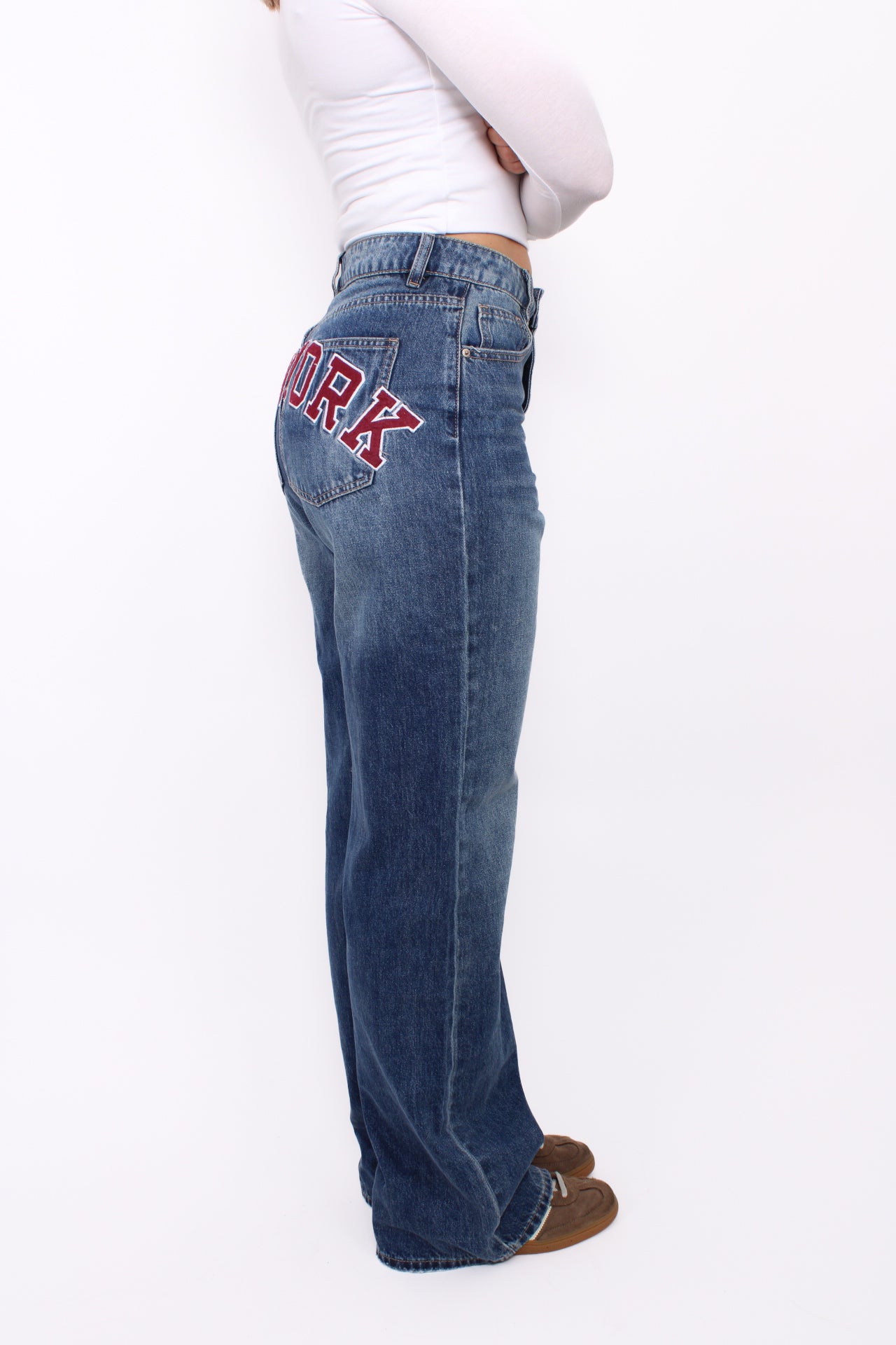 NEW YORK WIDE LEG JEANS 6020 - DENIM