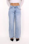 BAGGY LOW WAIST JEANS 1016 - LIGHT DENIM