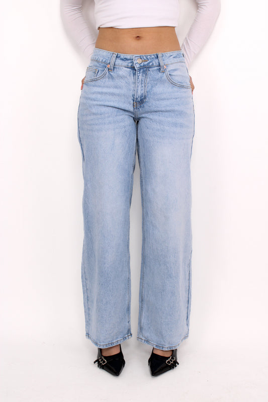 BAGGY LOW WAIST JEANS 1016 - LIGHT DENIM