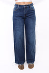 WIDE LEG JEANS 323 - MID DENIM