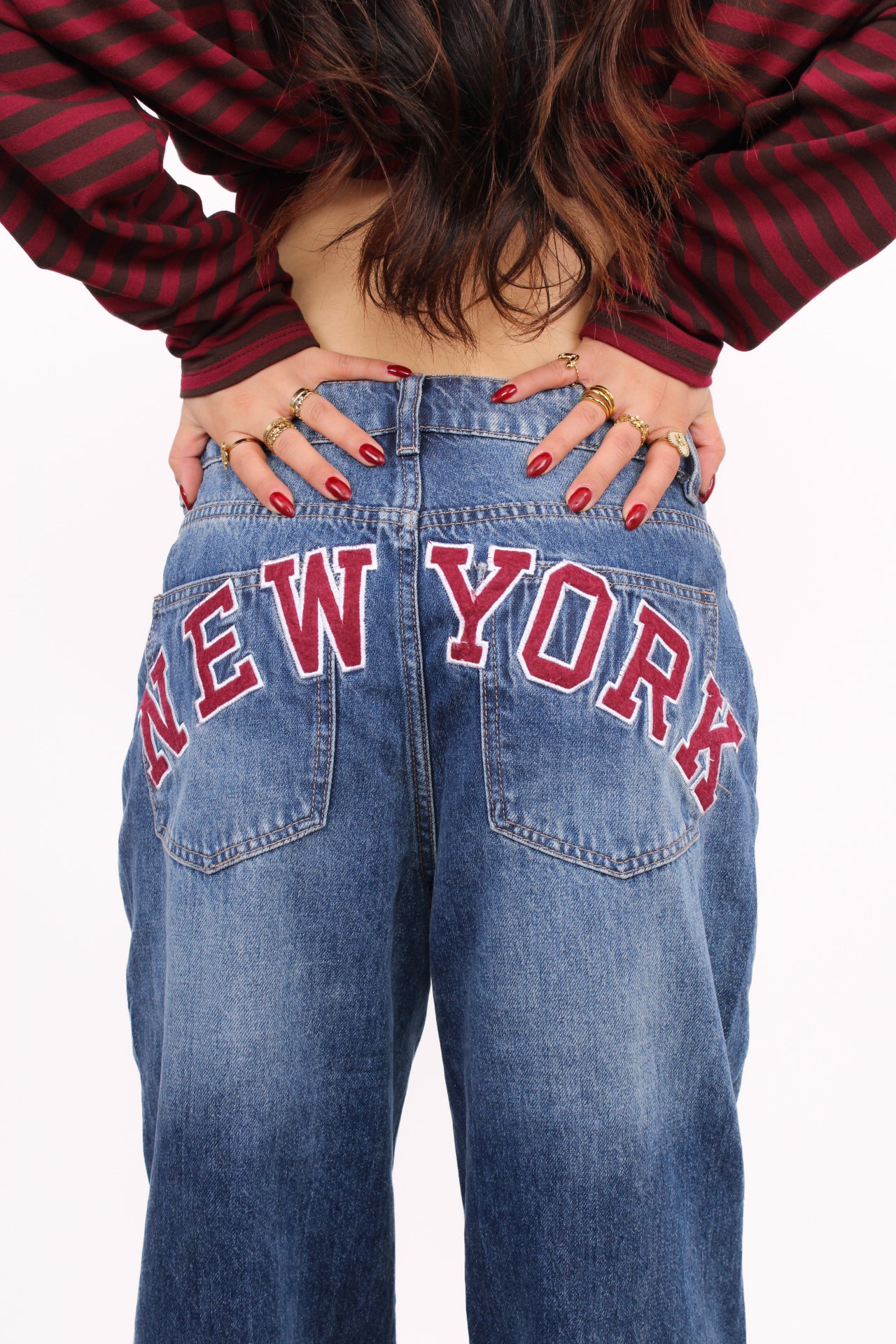 NEW YORK WIDE LEG JEANS 6020 - DENIM