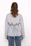SNATCHED TEE - GREY MARL