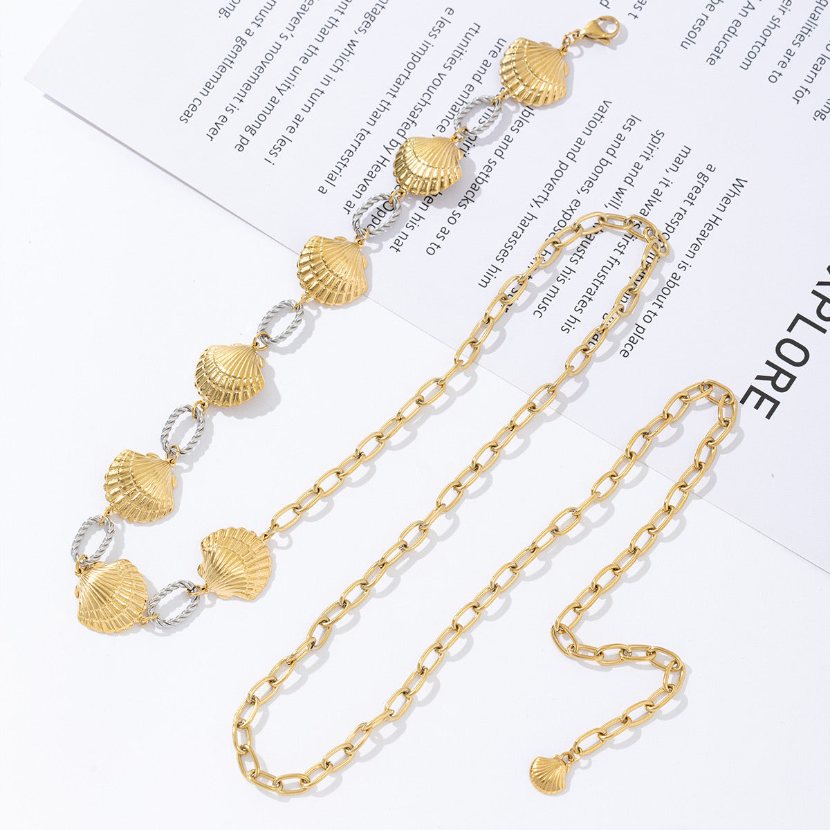 SEASHELL BELT - GOLD 