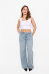 XENA FOLD OVER JEANS