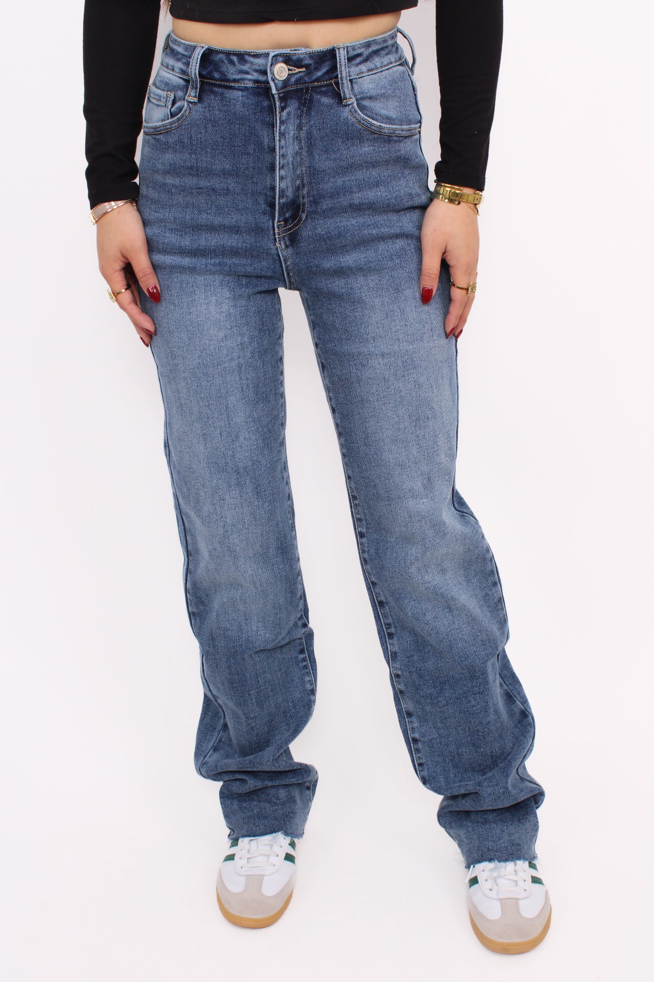 STRAIGHT LEG JEANS 6301 - DENIM
