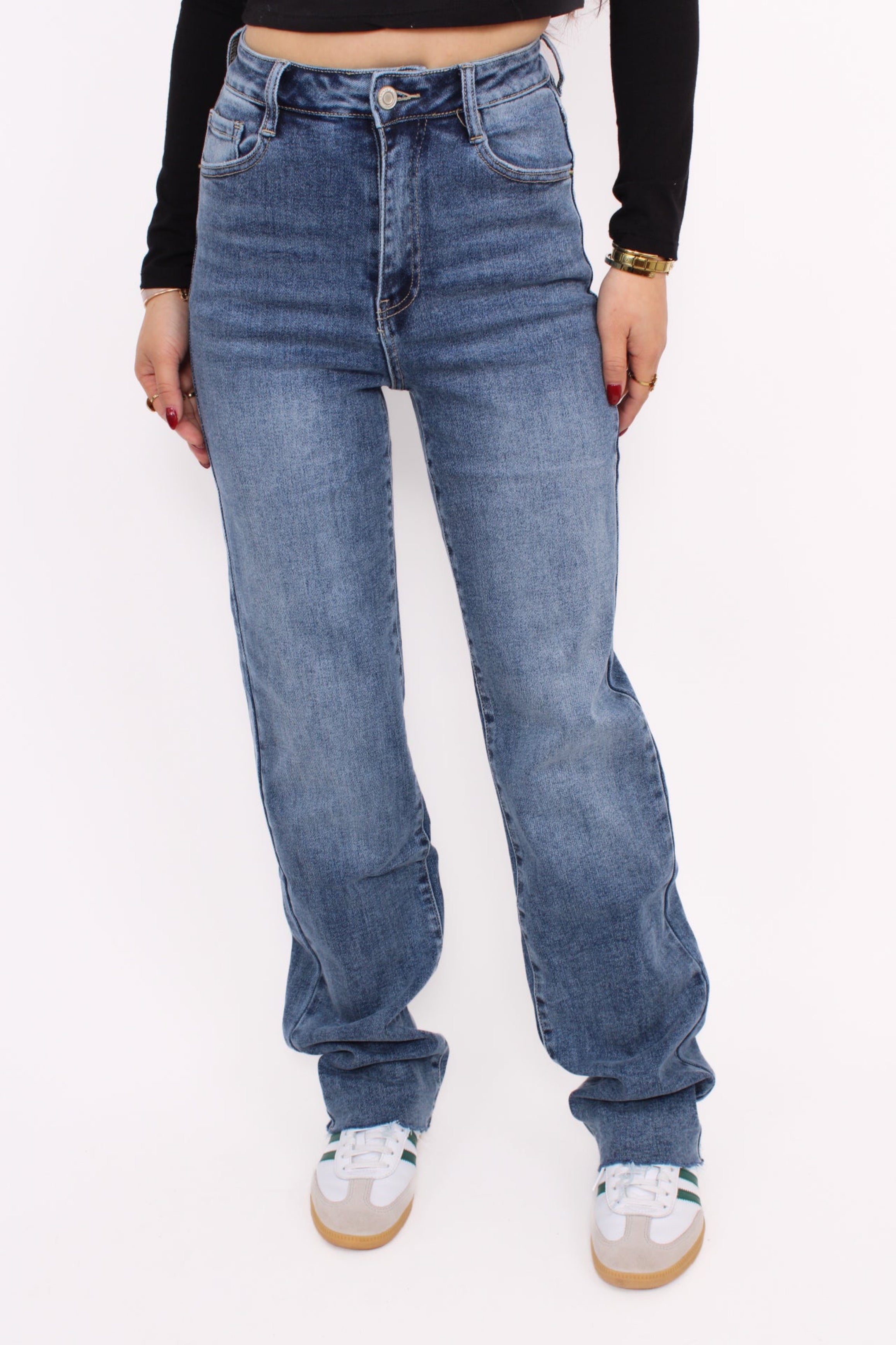 STRAIGHT LEG JEANS 6301 - DENIM