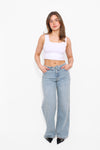 XENA FOLD OVER JEANS