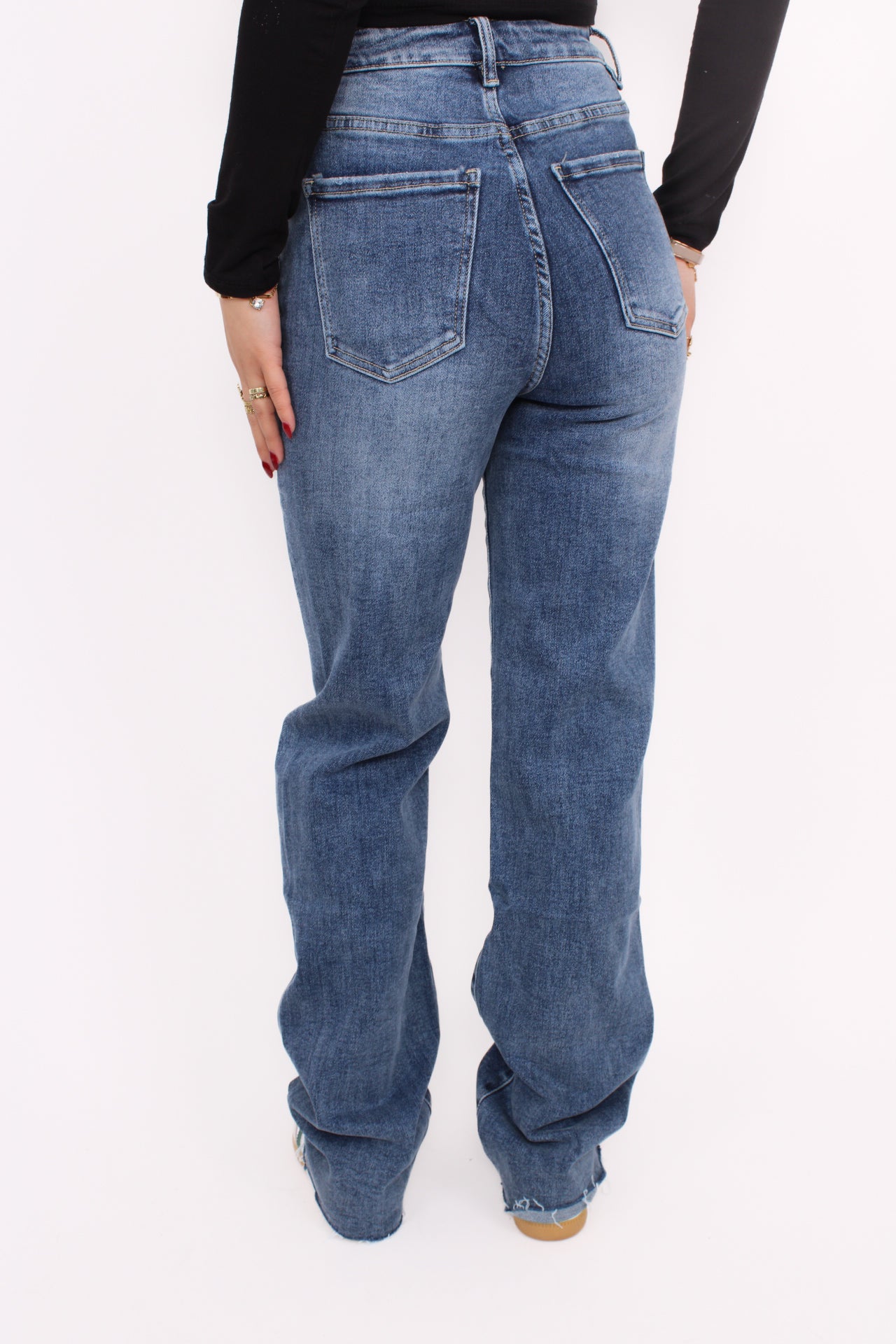 STRAIGHT LEG JEANS 6301 - DENIM