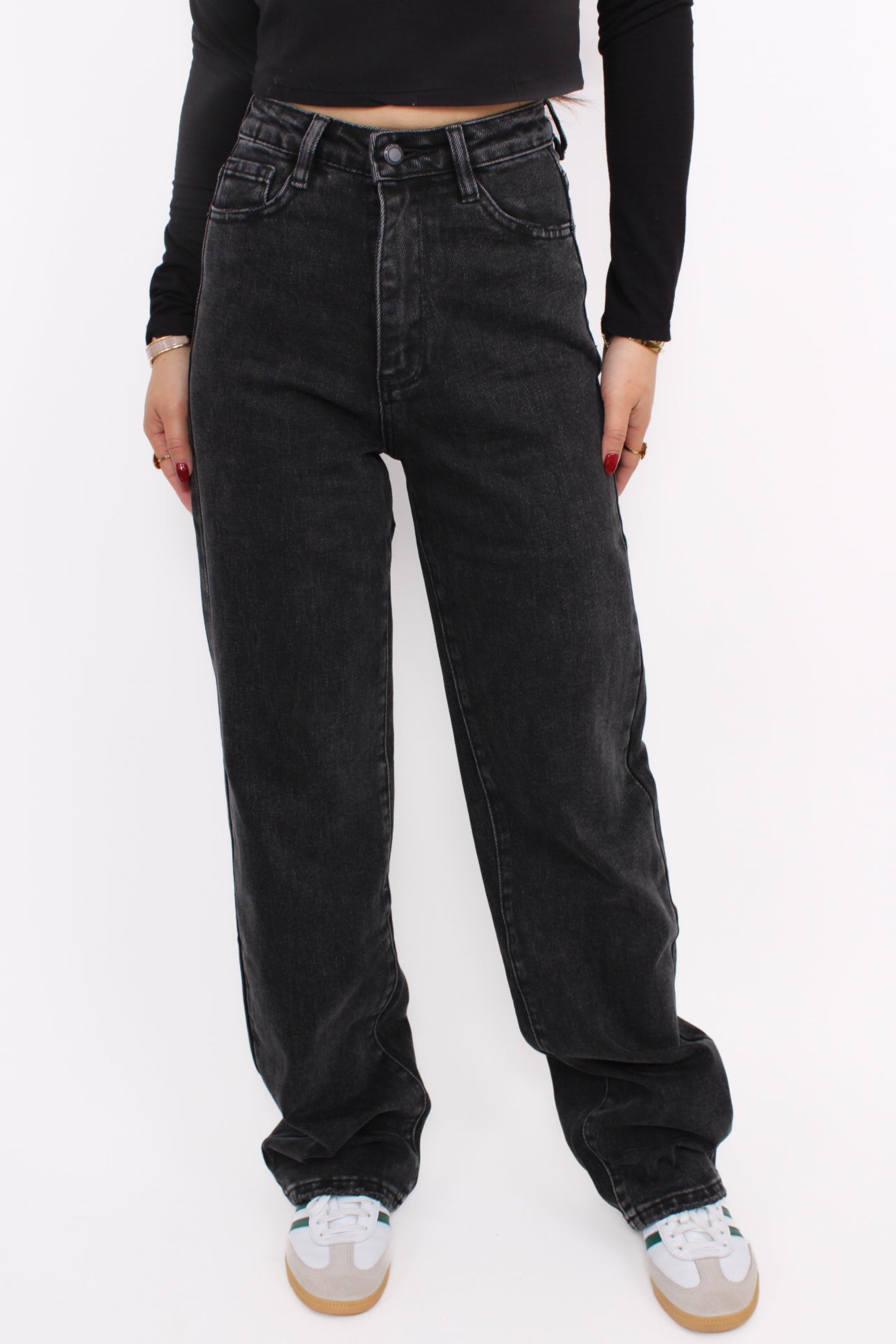 STRAIGHT LEG JEANS 6315 - ANTHRACITE