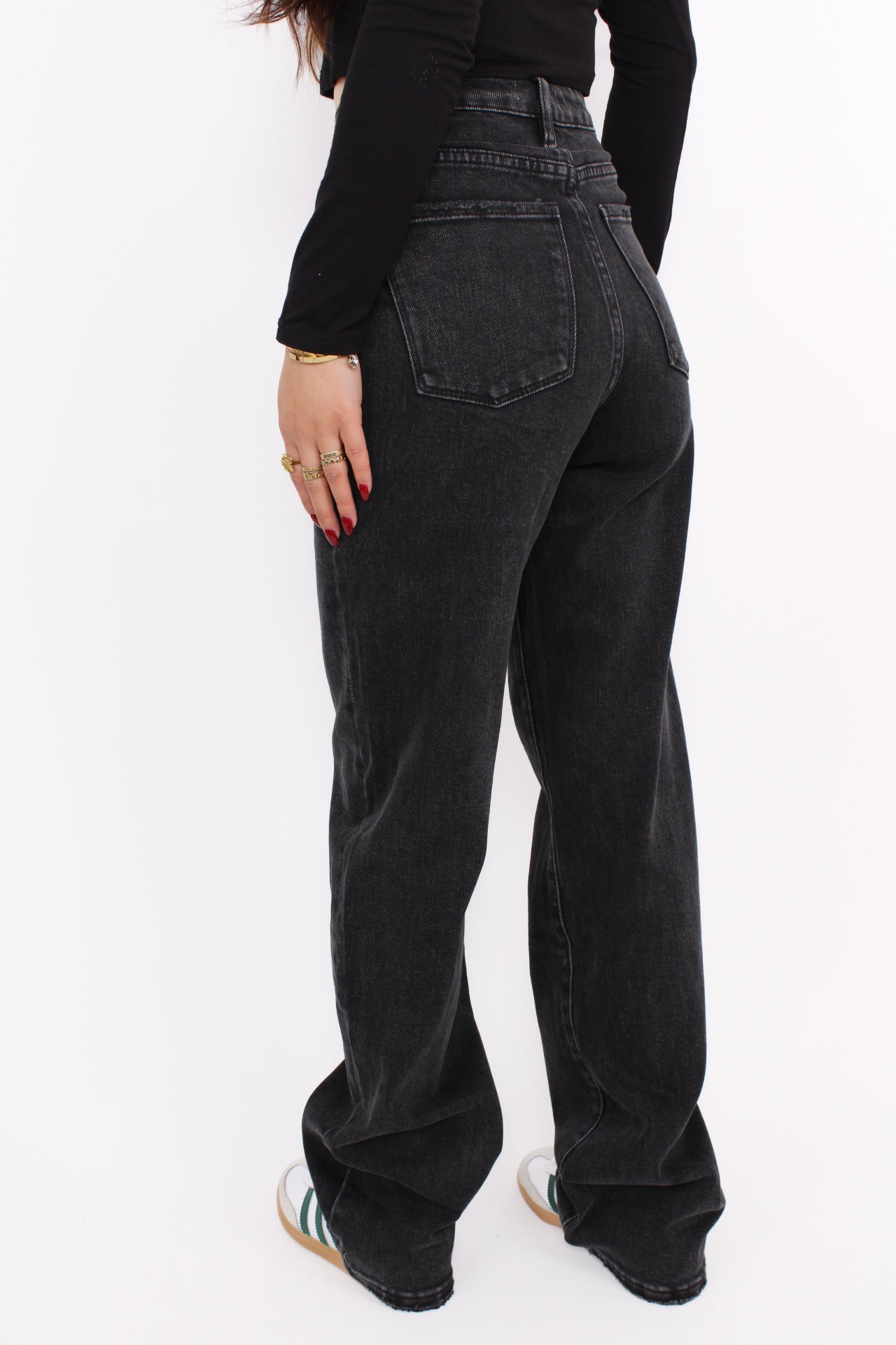 STRAIGHT LEG JEANS 6315 - ANTHRACITE