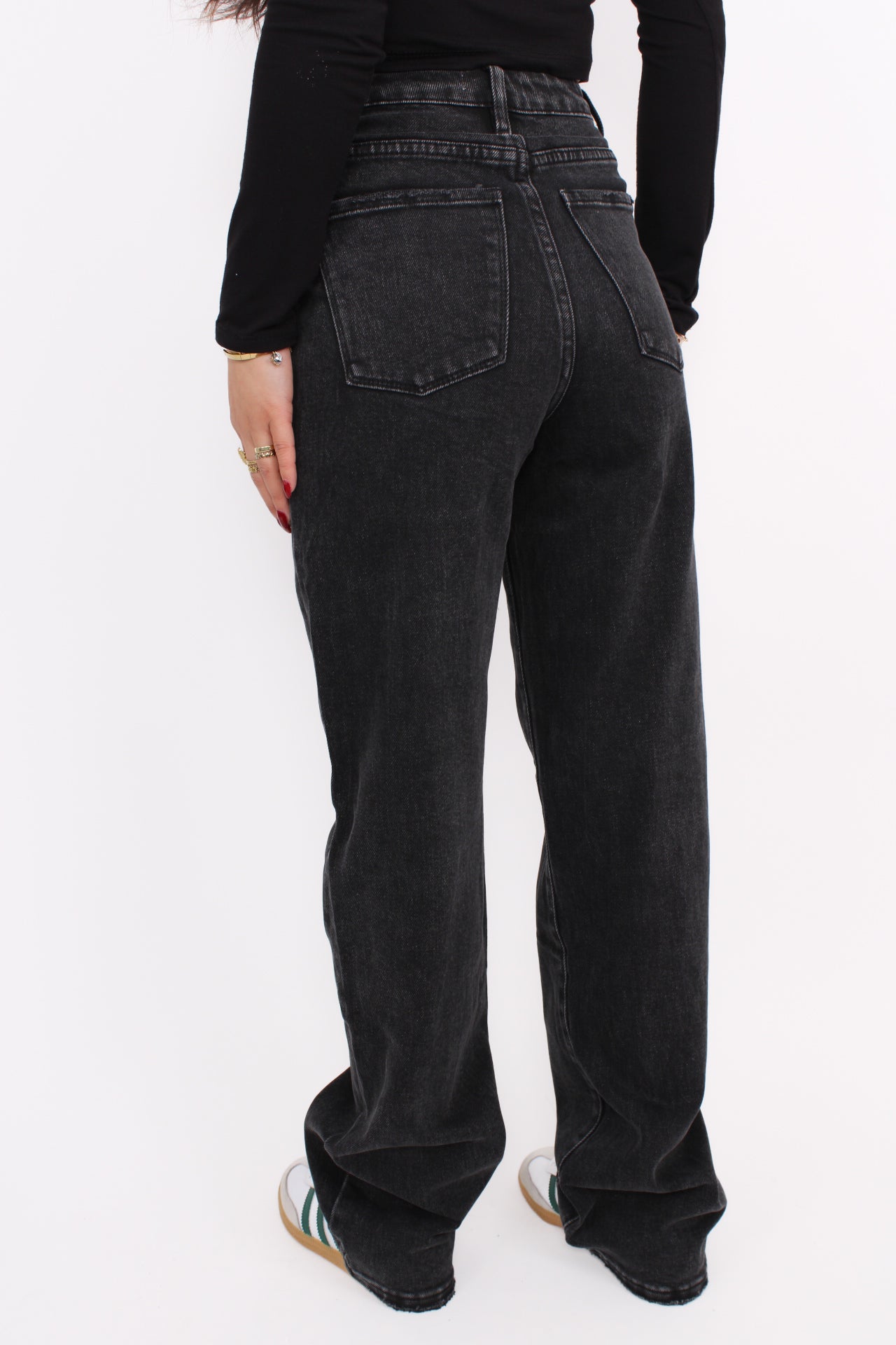 STRAIGHT LEG JEANS 6315 - ANTHRACITE