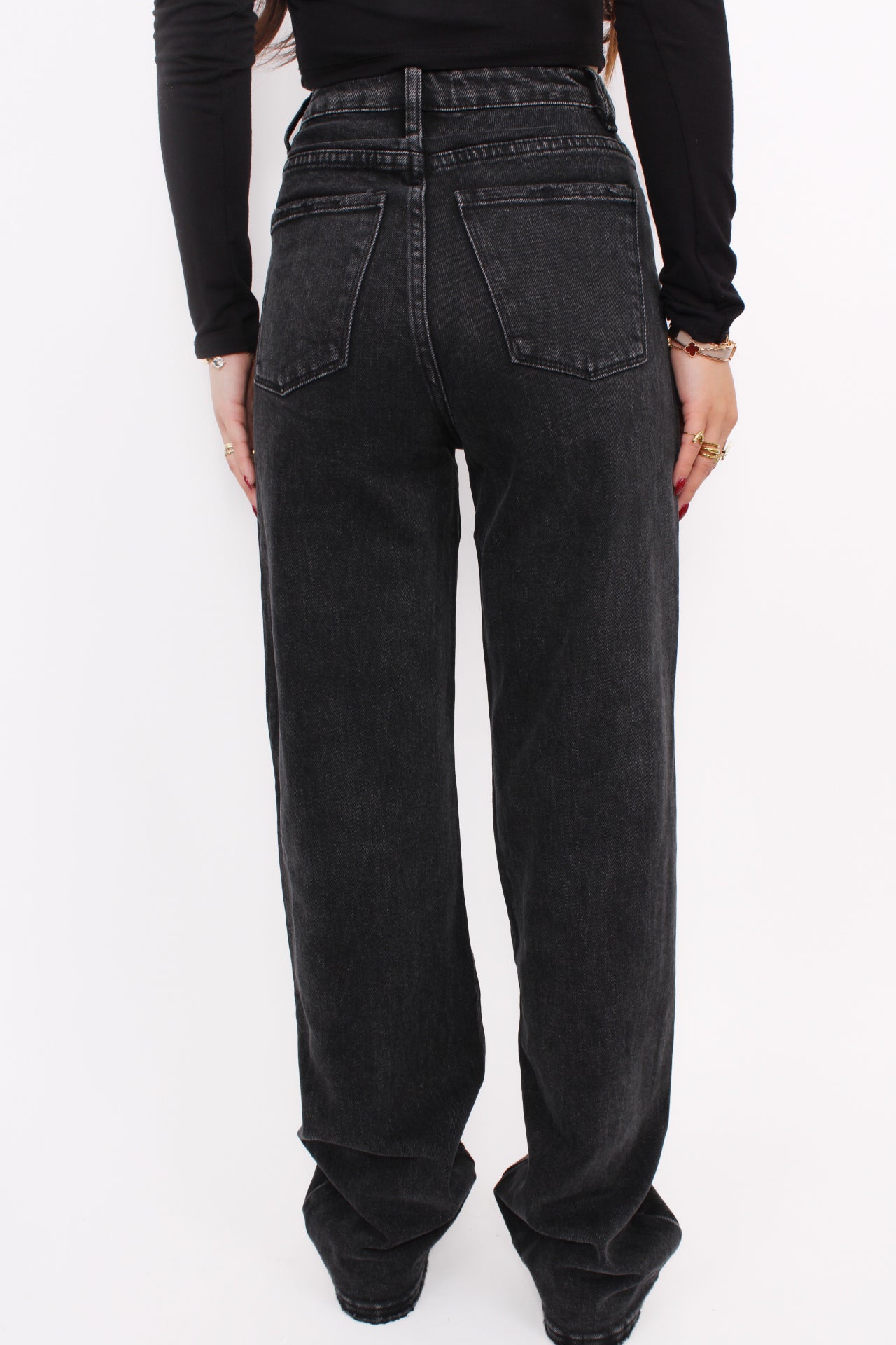 STRAIGHT LEG JEANS 6315 - ANTHRACITE