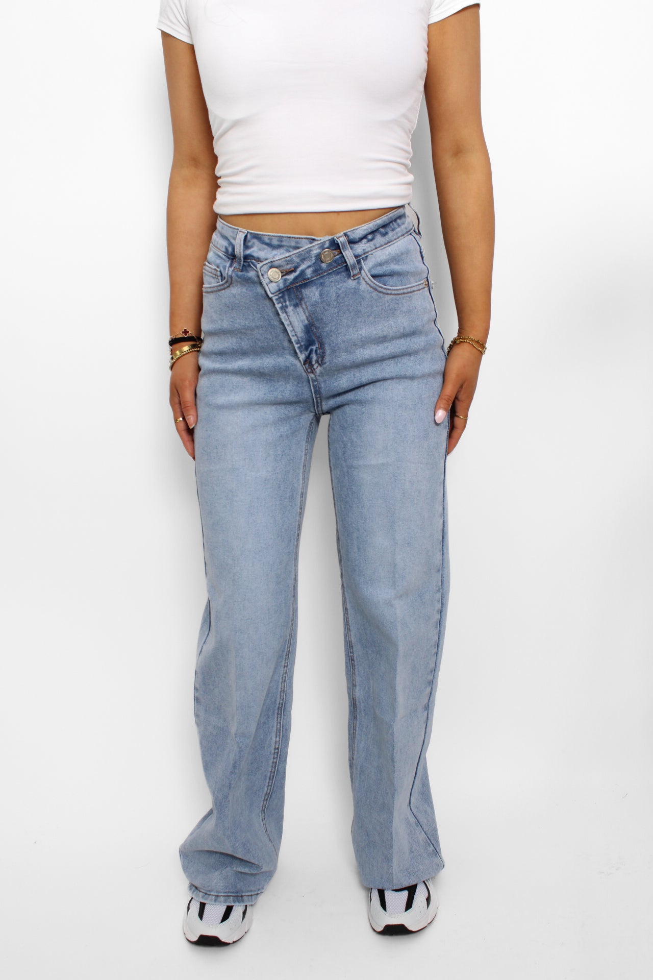 DOUBLE BUTTON JEANS 986 - DENIM