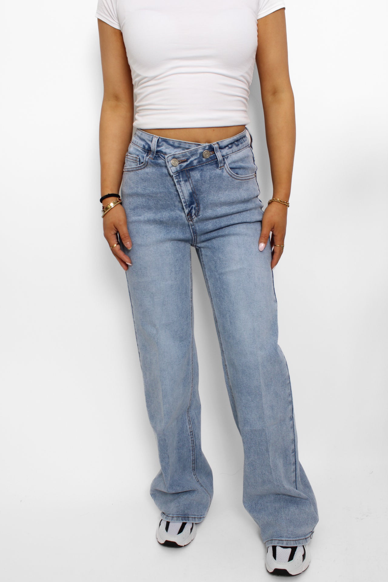 DOUBLE BUTTON JEANS 986 - DENIM