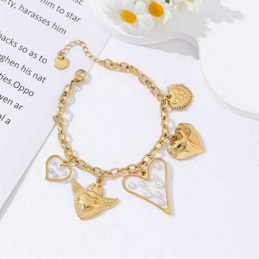 WRAPPED IN LOVE BRACELET - GOLD