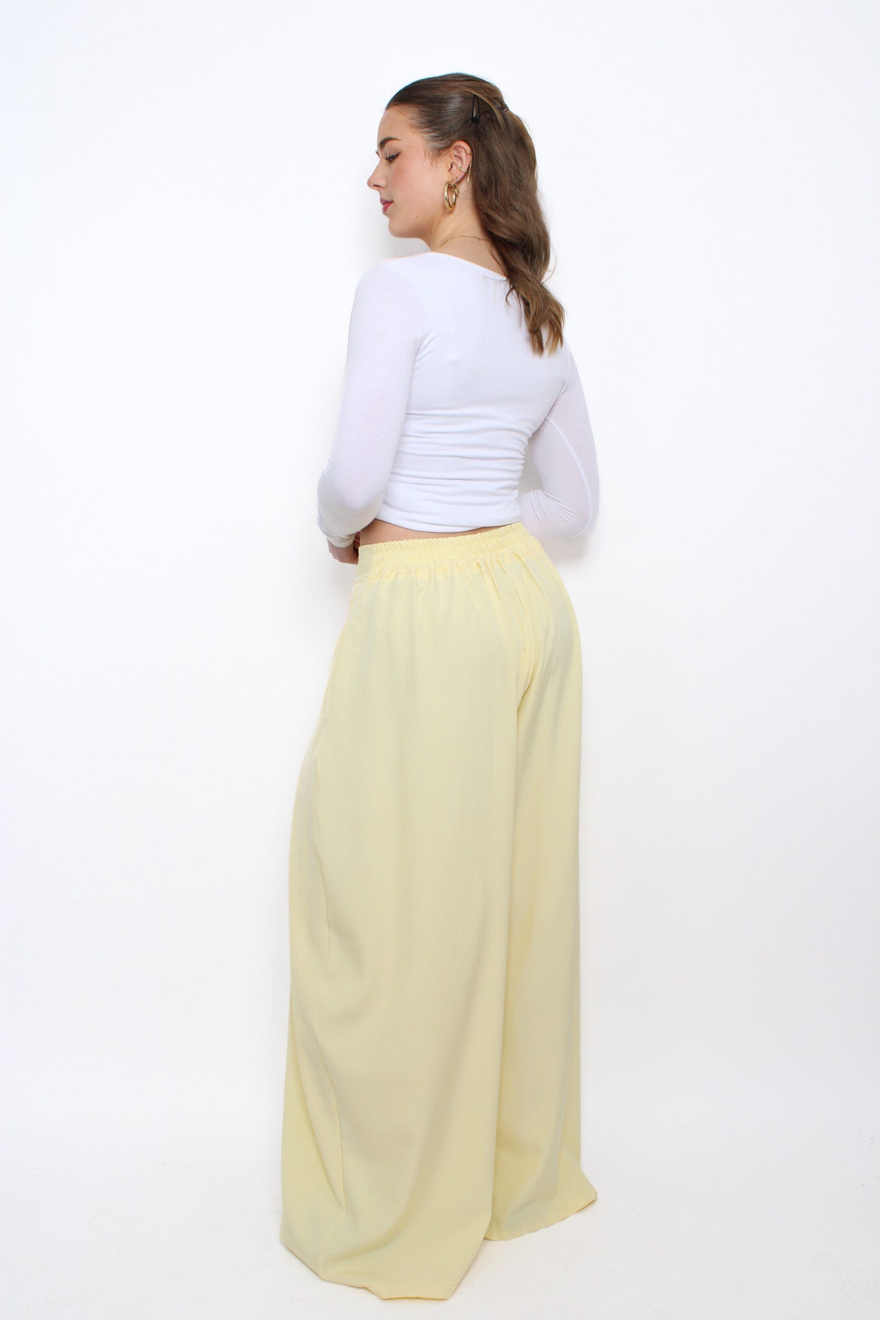 MADISON TROUSER - BUTTER YELLOW