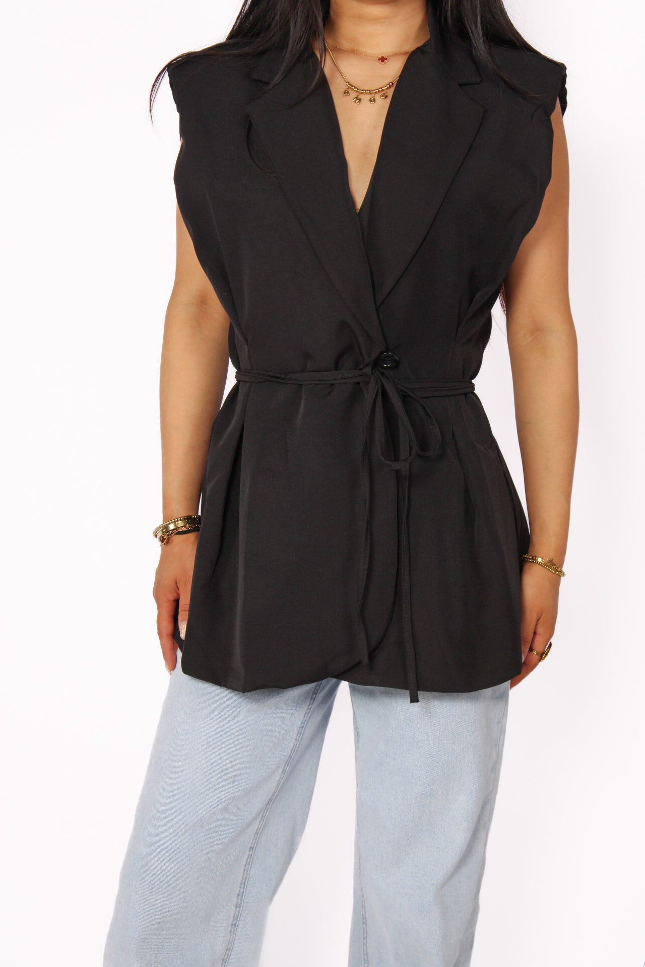 GILET ZOE - BLACK