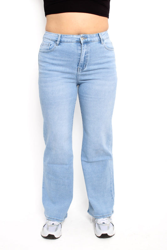 ''PLUSSIZE'' WIDE LEG JEANS 094 - DENIM