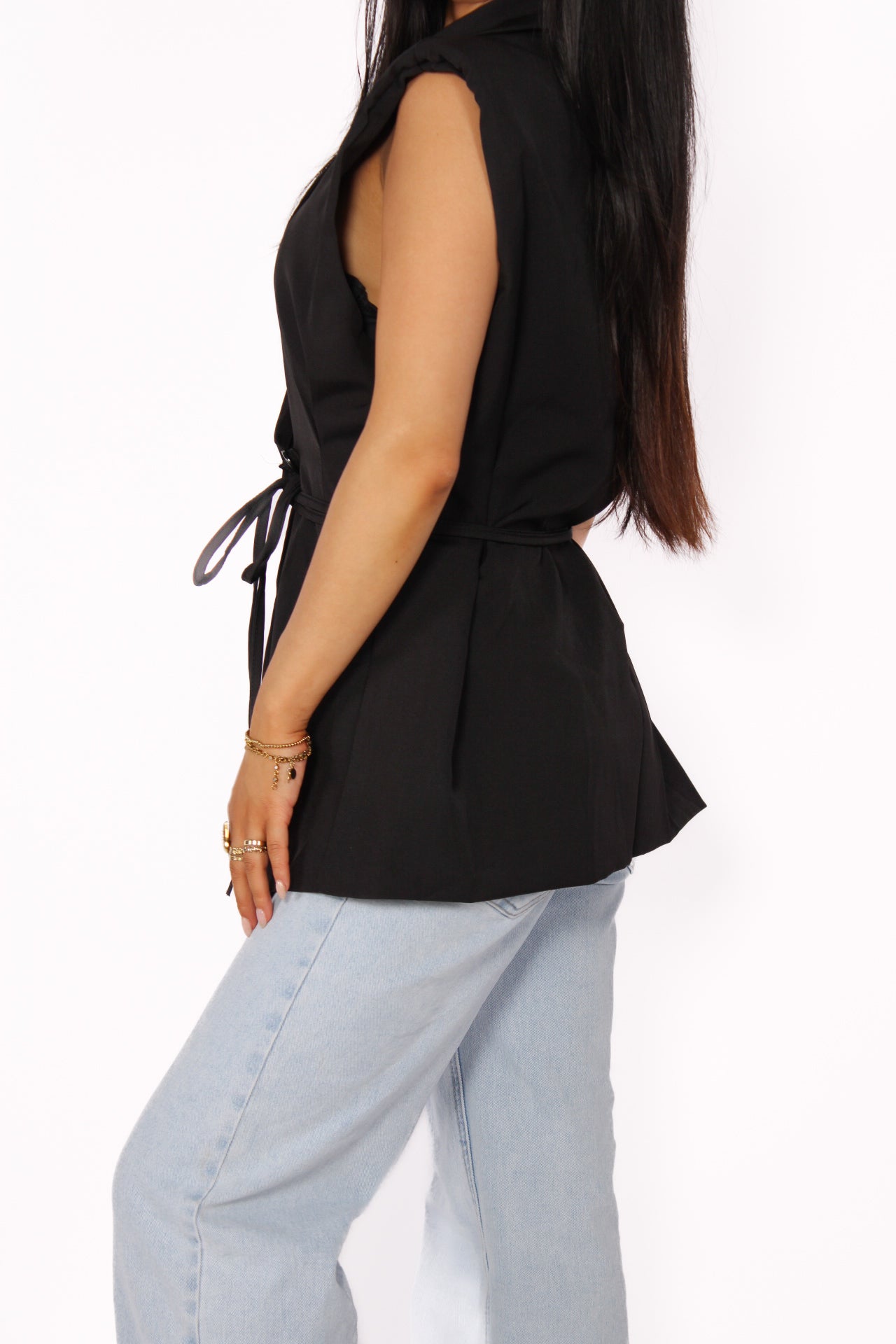 GILET ZOE - BLACK