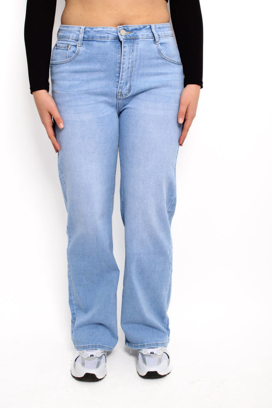 ''PLUSSIZE' WIDE LEG JEANS 2101 - DENIM